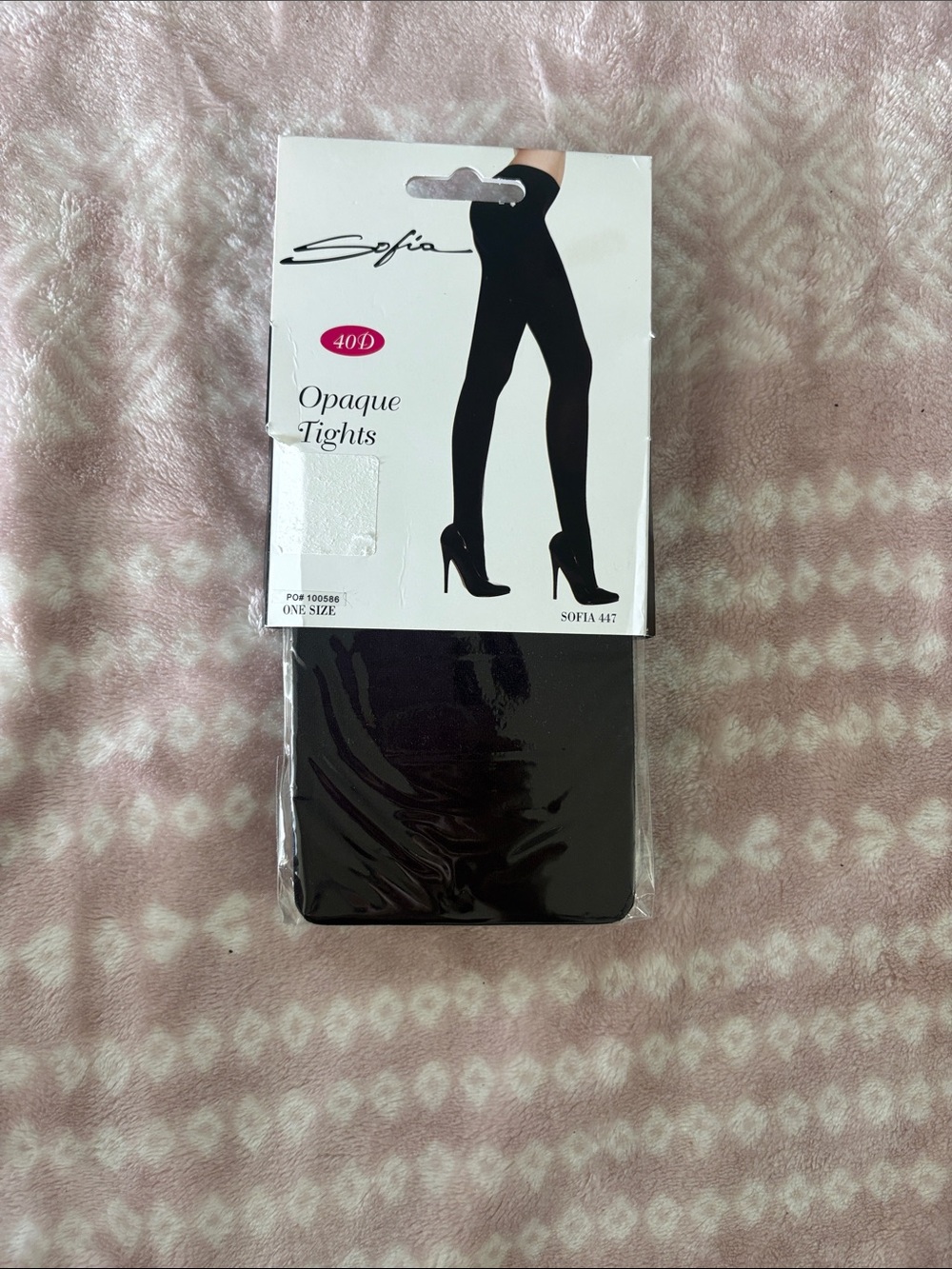Opaque Tights - Black